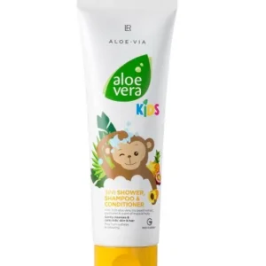 Aloe Vera Kids 3w1 Żel pod prysznic, szampon i odżywka